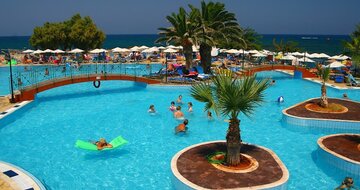 Hotel Eri Beach & Village - bazén - letecký zájazd CK Turancar - Kréta, Hersonissos