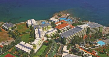 Hotel Eri Beach & Village - letecký záber - letecký zájazd CK Turancar - Kréta, Hersonissos