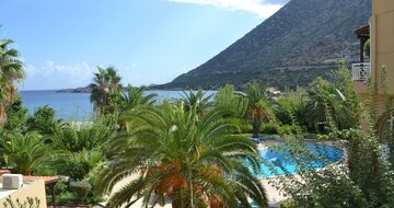 Grécko - Kréta - Hotel Talea beach-výhľad z izby