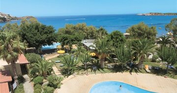 Grécko - Kréta - Hotel Talea beach - záhrada