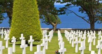 Autobusový poznávací zájazd Francúzsko Normandia a Bretónsko Omaha Beach