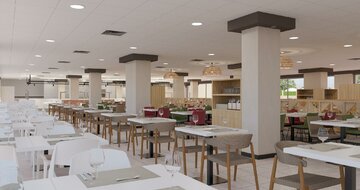 Hotel Amatista - reštaurácia - letecký zájazd CK Turancar - Španielsko, Lloret de Mar