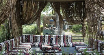 Hotel Club Turtas Beach - záhradný pavilón - letecký zájazd CK Turancar - Turecko Konakli