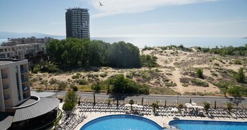 Hotel Tiara Beach - pláž - letecký zájazd CK Turancar - Bulharsko, Slnečné pobrežie