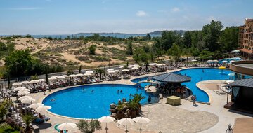 Hotel Tiara Beach - pláž - letecký zájazd CK Turancar - Bulharsko, Slnečné pobrežie