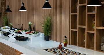 Hotel Tiara Beach - bufetové stoly - letecký zájazd CK Turancar - Bulharsko, Slnečné pobrežie