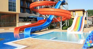 Hotel Tiara Beach, šmyklavky, letecký zájazd CK Turancar, Bulharsko, Slnečné pobrežie