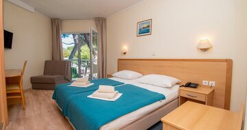Hotel Centinera - izba - autobusový zájazd CK Turancar - Chorvátsko, Istria, Pula