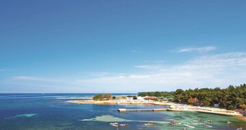 Polynesia - pláž - autobusový zájazd CK Turancar - Chorvátsko, Istria, Umag, Katoro