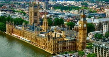 Autobusový poznávací zájazd, Veľká Británia, Londýn,  Parlament a Big Ben