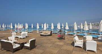 Asia Beach - mólo - letecký zájazd CK Turancar - Turecko, Alanya