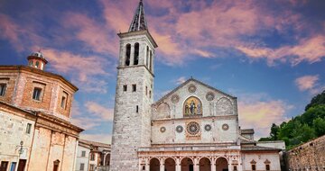 Autobusový poznávací zájazd, Taliansko, Umbria, Spoleto, katedrála Santa Maria Assunta