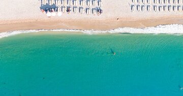 Hotel Narcis - pláž - autobusový zájazd CK Turancar - Chorvátsko, Istria, Rabac