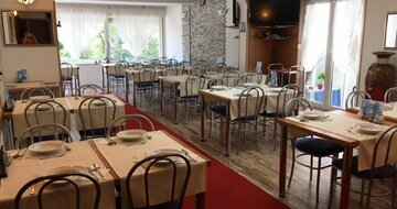 Hotel Vila Angeli - reštaurácia - autobusový zájazd CK Turancar - Chorvátsko -Vodice
