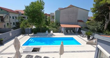 Hotel Vila Angeli - bazén - autobusový zájazd CK Turancar - Chorvátsko - Vodice