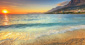 Vila Mara - pláž Makarska - autobusový zájazd CK Turancar - Chorvátsko, Makarska