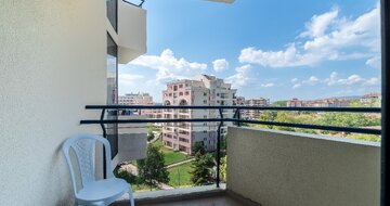 Zenith - výhľad z izby - letecký a autobusový zájazd CK Turancar - Bulharsko, Slnečné pobrežie