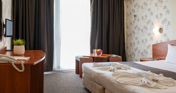 Hotel Belitsa - izba,  letecký a  autokarový zájazd CK Turancar - Bulharsko stredisko  Primorsko
