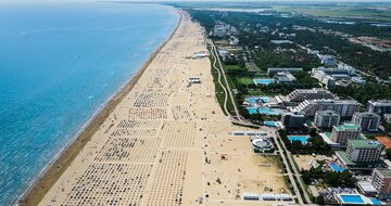 Apartmány Le Caravelle s bazénom v BIBIONE, zájazdy individuálnou a autobusovou dopravou do Talianska