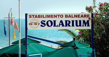 Hotel Solarium - pláž - zájazd vlastnou dopravou CK Turancar - Taliansko - San Benedetto del Tronto - Palmová riviéra