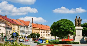 CK Turancar, autobusový poznávací zájazd, Česká Republika, České pamiatky UNESCO, Třebíč - Karlovo námestie