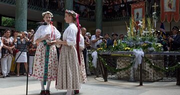 CK Turancar, autobusový poznávací zájazd, Luhačovice - otváranie prameňov