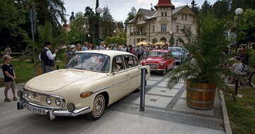CK Turancar, autobusový poznávací zájazd, Luhačovice - otváranie prameňov
