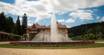CK Turancar, autobusový poznávací zájazd, Luhačovice - otváranie prameňov