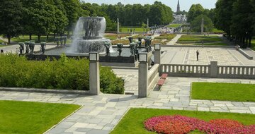 Autobusový poznávací zájazd Škandinávsky okruh Nórsko Oslo Vigeland park