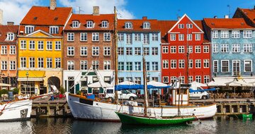 Autobusový poznávací zájazd Škandinávsky okruh Dánsko Kodaň Nyhavn