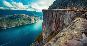 CK Turancar, autobusový poznávací zájazd, Škandinávsky okruh, Nórsko, Lysefjord Preikestolen