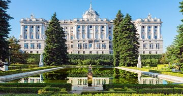 CK Turancar, Letecký poznávací zájazd, Španielsko, Madrid, Kráľovský palác