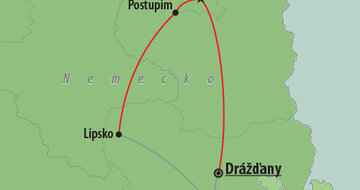 CK Turancar, AUtobusový poznávací zájazd Lipsko, Postupim, Berlín, Drážďany