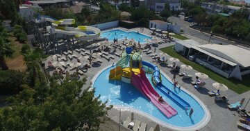 Hotel Ellia - aquapark - letecký zájazd CK Turancar (Rodos, Lardos)
