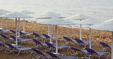 Hotel Santa Marina beach-Kréta-letecký zájazd CK Turancar-pláž