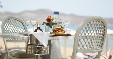 Hotel Santa Marina beach-Kréta-letecký zájazd CK Turancar-reštaurácia, pláž