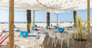Royal Sun - bar na pláži,  letecký zájazd CK Turancar, Španielsko, Santa Susanna