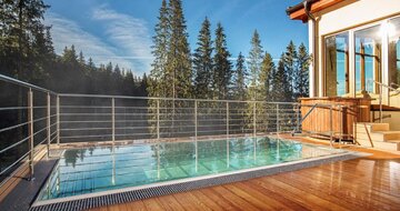 Hotel Družba - výhľad z wellnessu - indivudálny zájazd CKTurancar - Slovensko, Demänovská Dolina