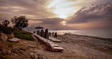 hotel Maravel Star Art - pláž - letecký zájazd CK Turancar - Kréta, Rethymno