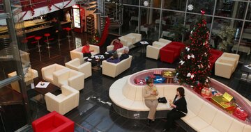 Liečebný dom Rubín - lobby bar -  individuálny zájazd CK Turancar - Slovensko, Dudince