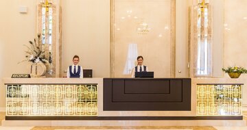 SPA Royal Palace - recepcia -  individuálny zájazd CK Turancar - Slovensko, Turčianske Teplice