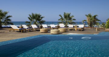 Hotel Aquila Porto Rethymno-bazén-letecký zájazd CK Turancar-Kréta-Anissaras