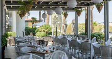 Hotel Aquila Porto Rethymno-reštaurácia-letecký zájazd CK Turancar-Kréta-Anissaras