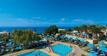 Hotel Rethymno Mare - bazén - letecká doprava CK Turancar - Kréta, Skaleta