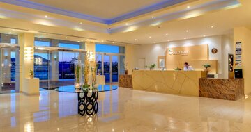 Hotel  Apollo Blue - recepcia - letecký zájazd CK Turancar (Rodos, Faliraki)