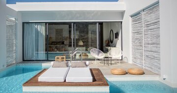 Hotel Casa Cook Rhodes - suita s bazénom - letecký zájazd CK Turancar (Rodos, Kolymbia)