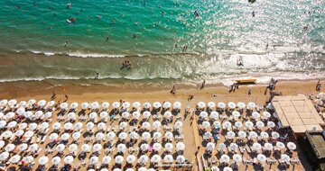 Hotel Side Star Beach - pláž - letecký zájazd CK Turancar - Turecko, Side