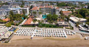 Hotel Side Star Beach - pláž - letecký zájazd CK Turancar - Turecko, Side