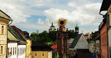 Kachelmann - morový stĺp -individuálny zájazd CK Turancar - Banská Štiavnica, Slovensko