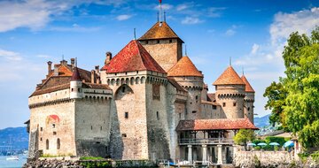 CK Turancar, autobusový poznávací zájazd, Švajčiarsky okruh, Ženevské jazero, hrad Chillon